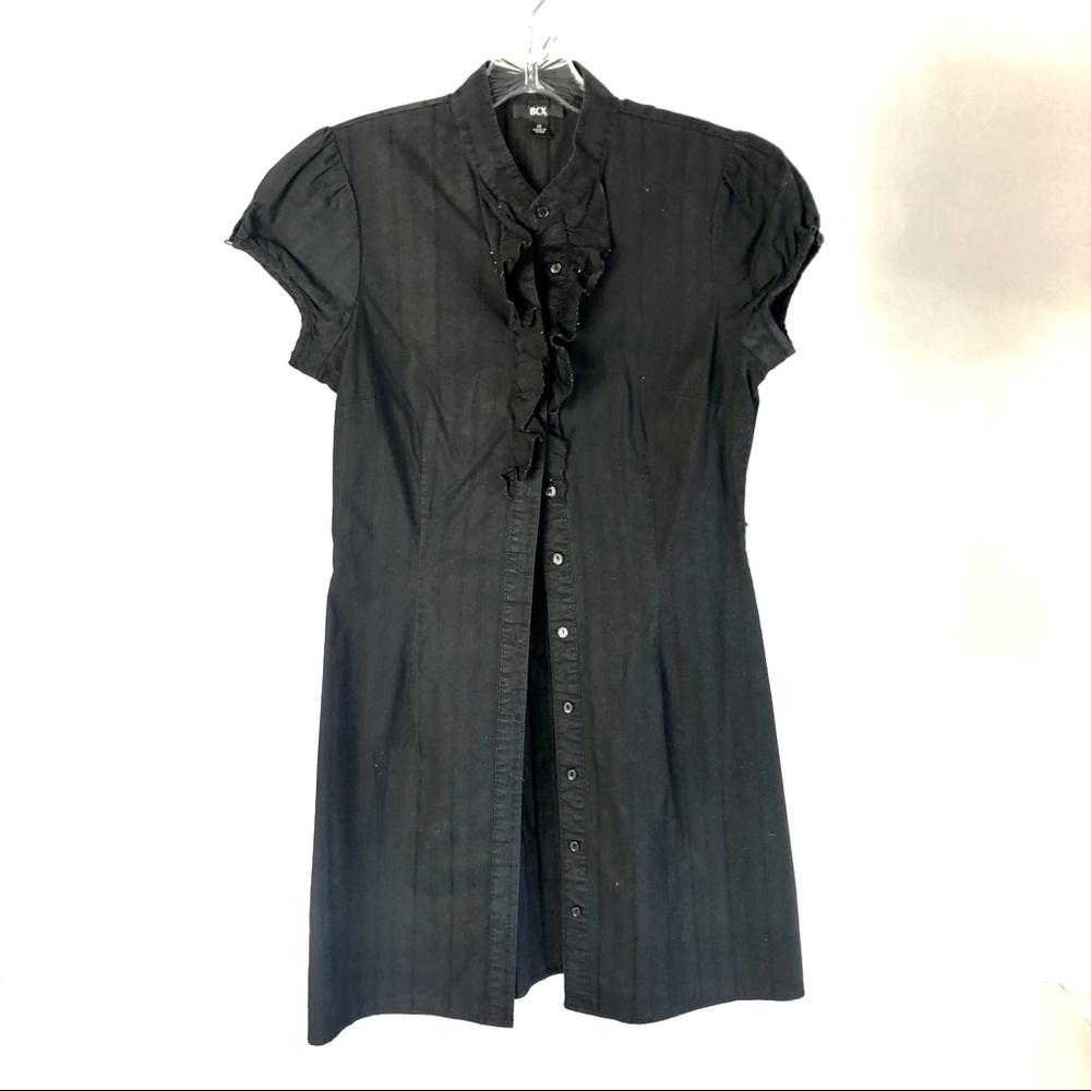 Black Button-up Dress